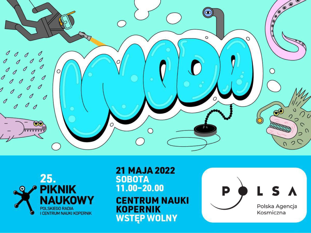 Poszukajmy wspólnie wody w kosmosie – Piknik naukowy CNK z udziałem POLSA