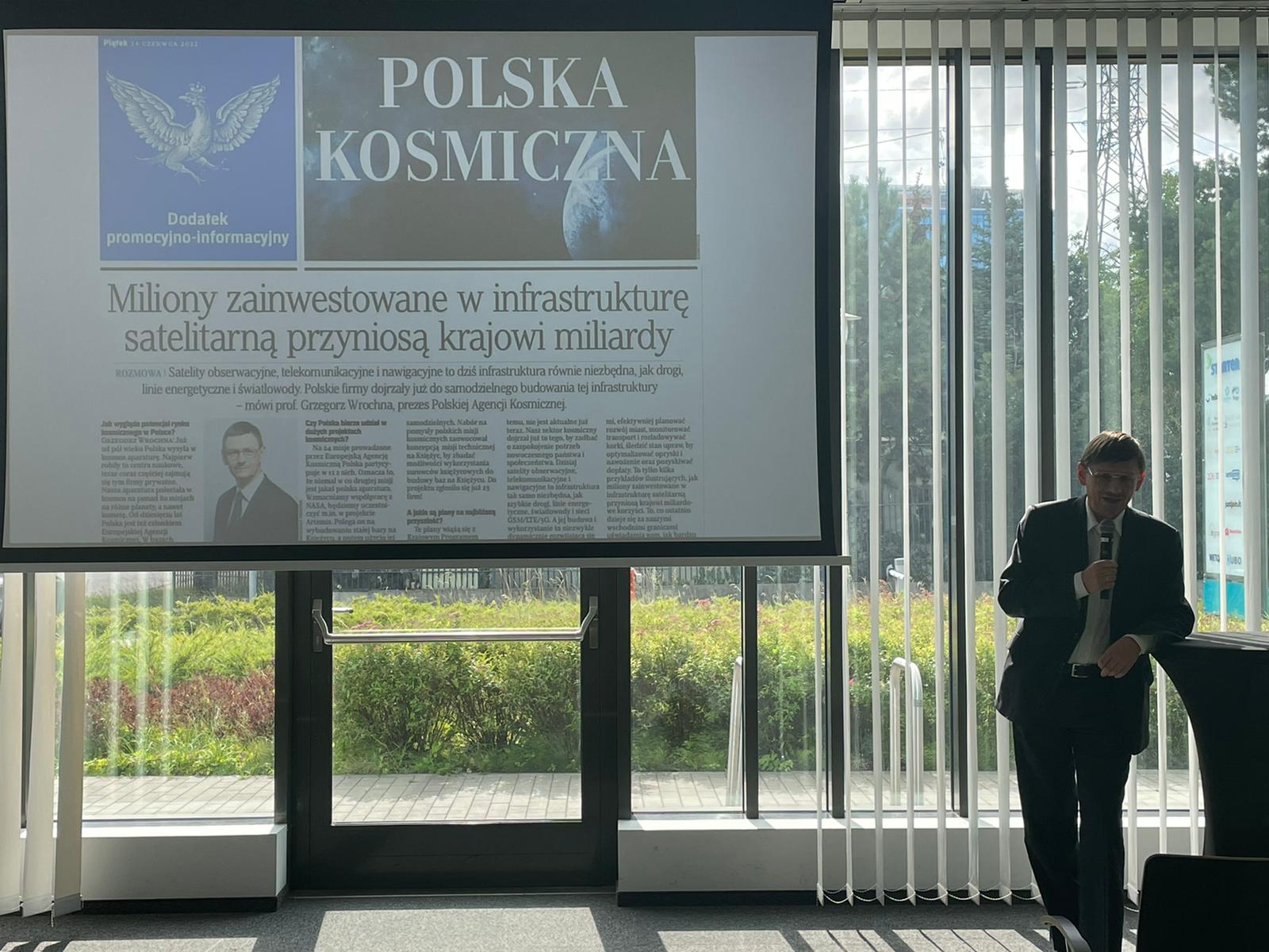 Dzień Przemysłu Kosmicznego w Gdańsku: technologie kosmiczne coraz bardziej przydatne dla gospodarki