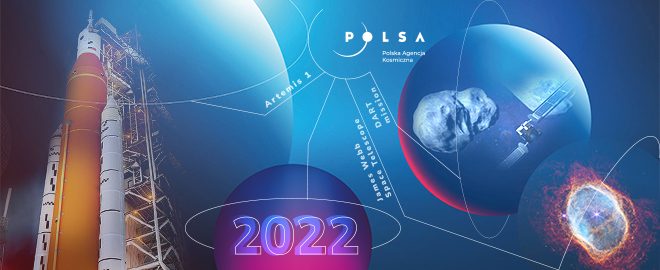 Kosmiczny rok 2022 na świecie i w Polsce