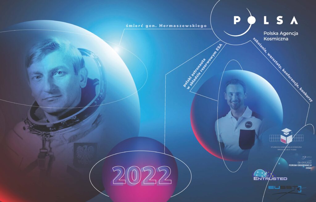 Kosmiczny rok 2022 na świecie i w Polsce