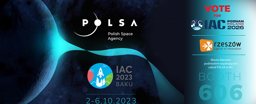 Polski sektor kosmiczny na IAC w Baku