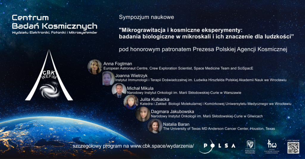 Sympozjum naukowe we Wrocławiu – naukowcy o badaniach w warunkach mikrograwitacji