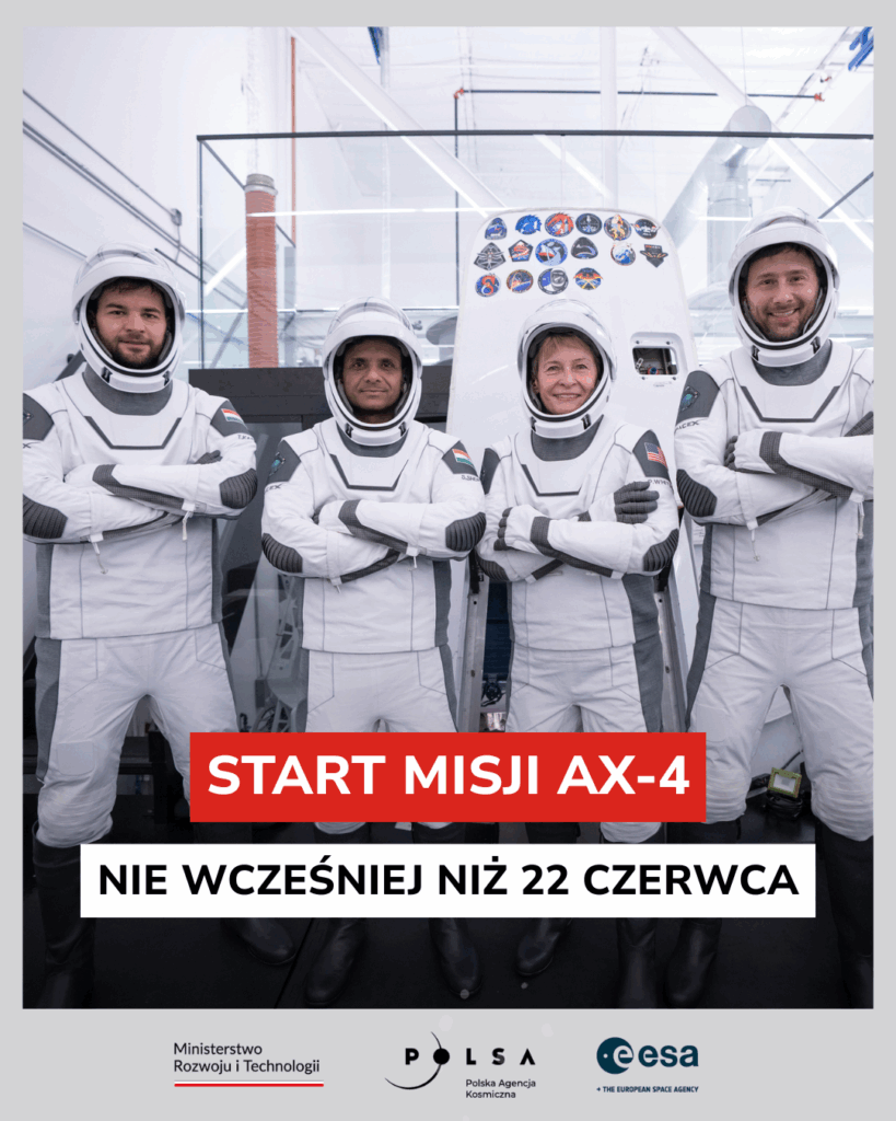 Nowy termin Misji Ax-4