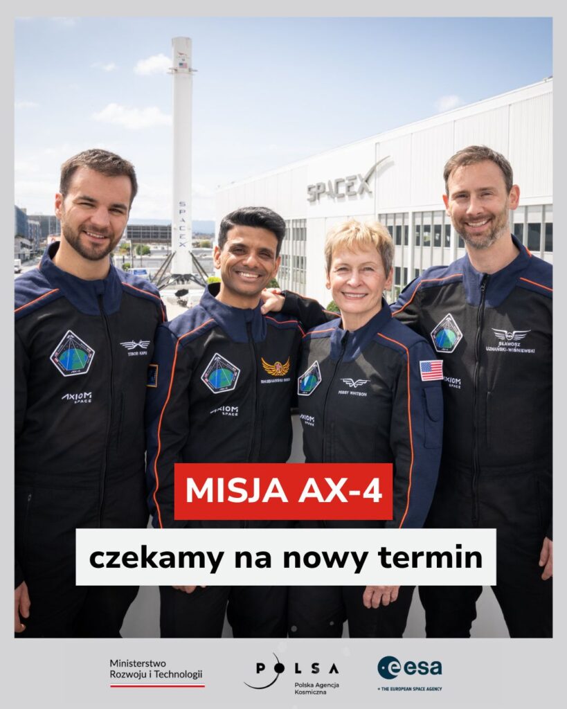 Najnowsze informacje dotyczące misji Ax-4