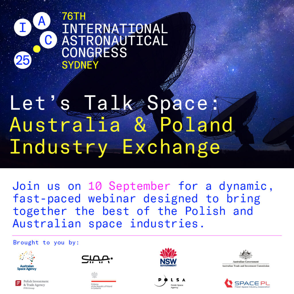 Let’s Talk Space: polsko-australijski kosmiczny webinar