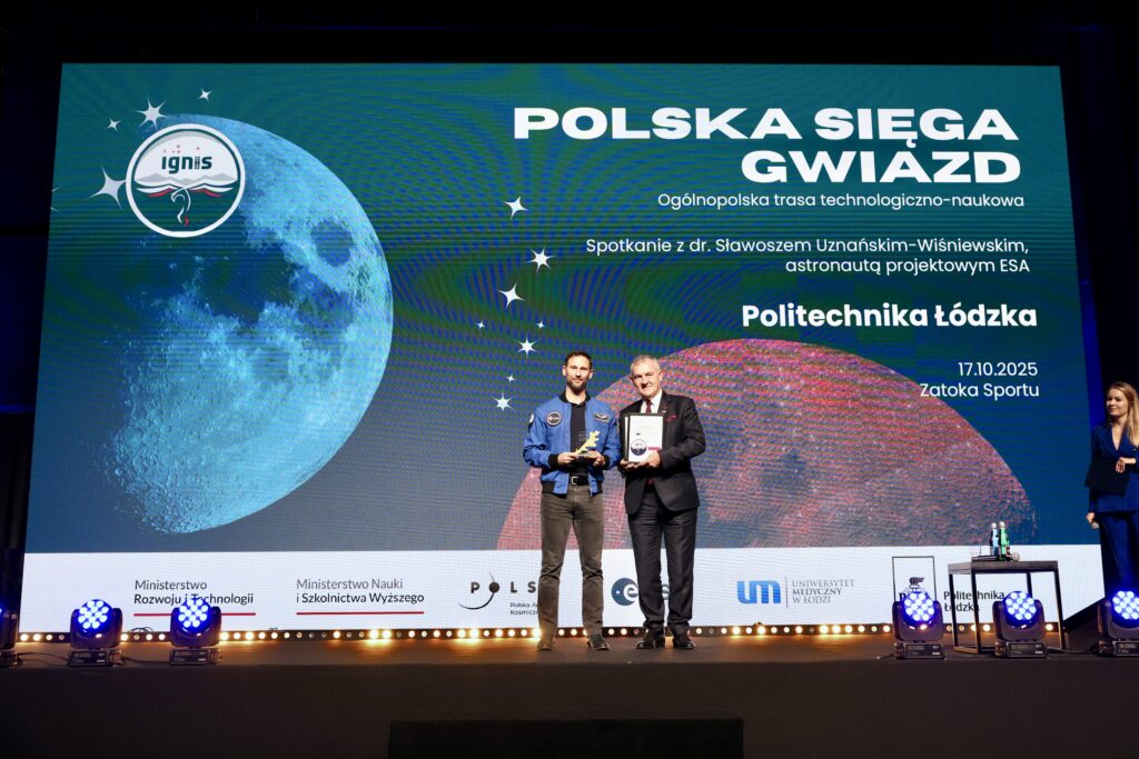 Łódź | Ogólnopolska trasa technologiczno-naukowa misji IGNIS z doktorem Sławoszem Uznańskim-Wiśniewskim