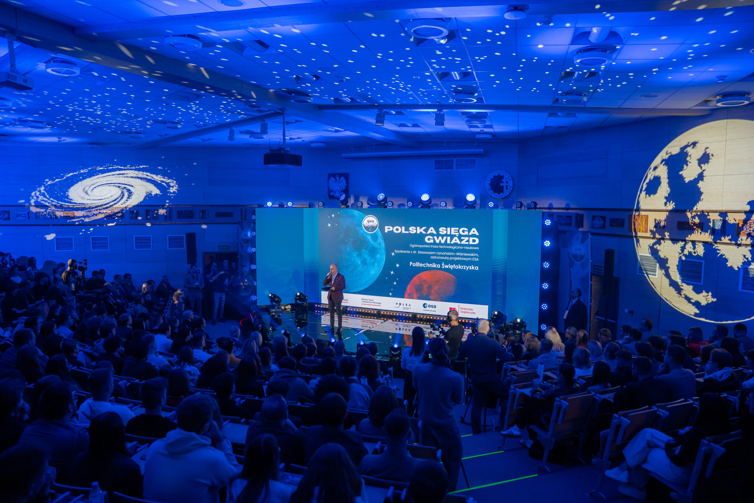 Kielce | Ogólnopolska trasa technologiczno-naukowa misji IGNIS z doktorem Sławoszem Uznańskim-Wiśniewskim