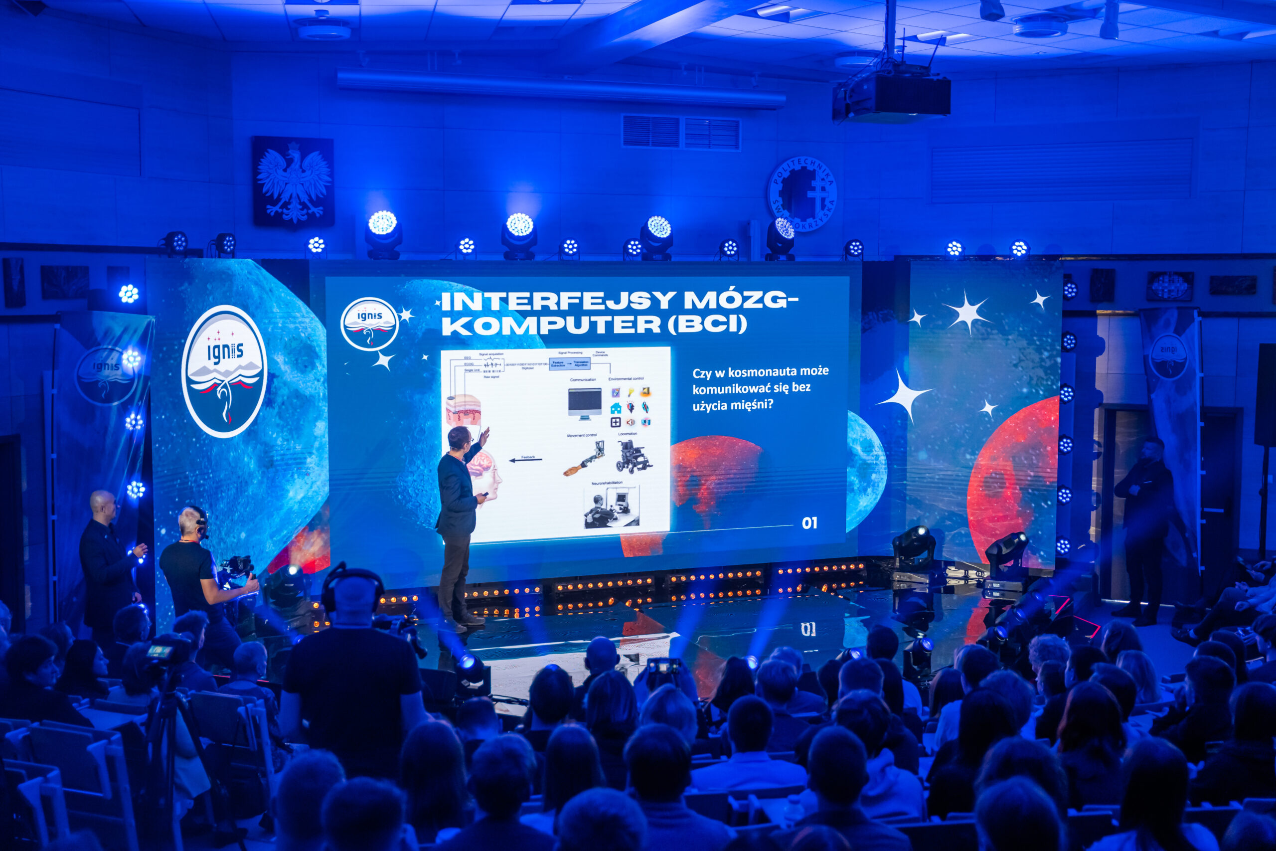 Kielce | Ogólnopolska trasa technologiczno-naukowa misji IGNIS z doktorem Sławoszem Uznańskim-Wiśniewskim