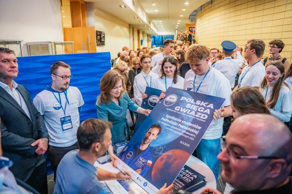 Poznań | Ogólnopolska trasa technologiczno-naukowa misji IGNIS z doktorem Sławoszem Uznańskim-Wiśniewskim