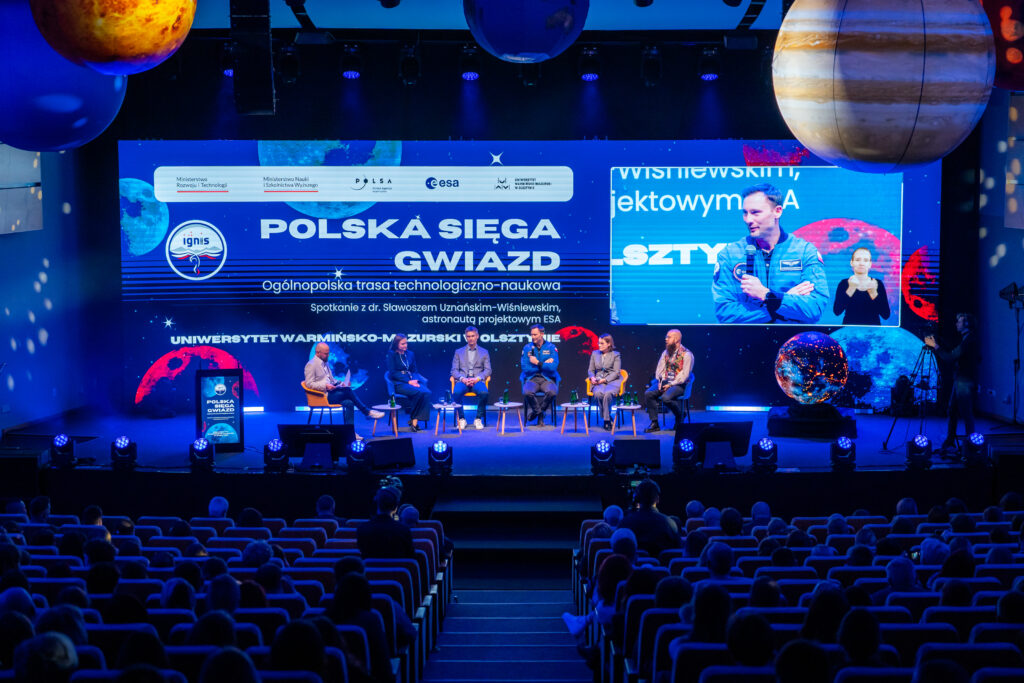 Olsztyn | Ogólnopolska trasa technologiczno-naukowa misji IGNIS z doktorem Sławoszem Uznańskim-Wiśniewskim