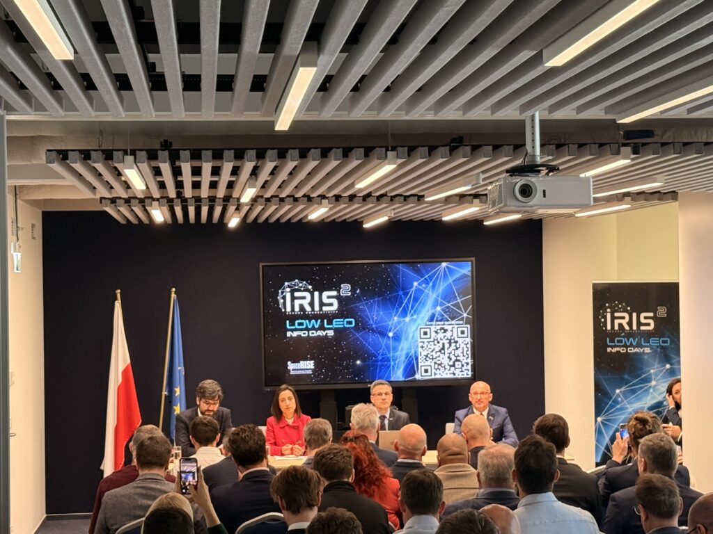 Bezpieczna, suwerenna łączność satelitarna dla Europy. IRIS² Low LEO Info Days w Odziale Terenowym POLSA w Warszawie.