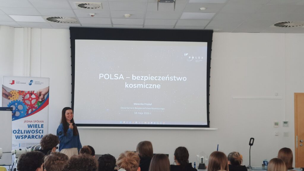 Kosmiczne inspiracje w siedzibie POLSA w Gdańsku.